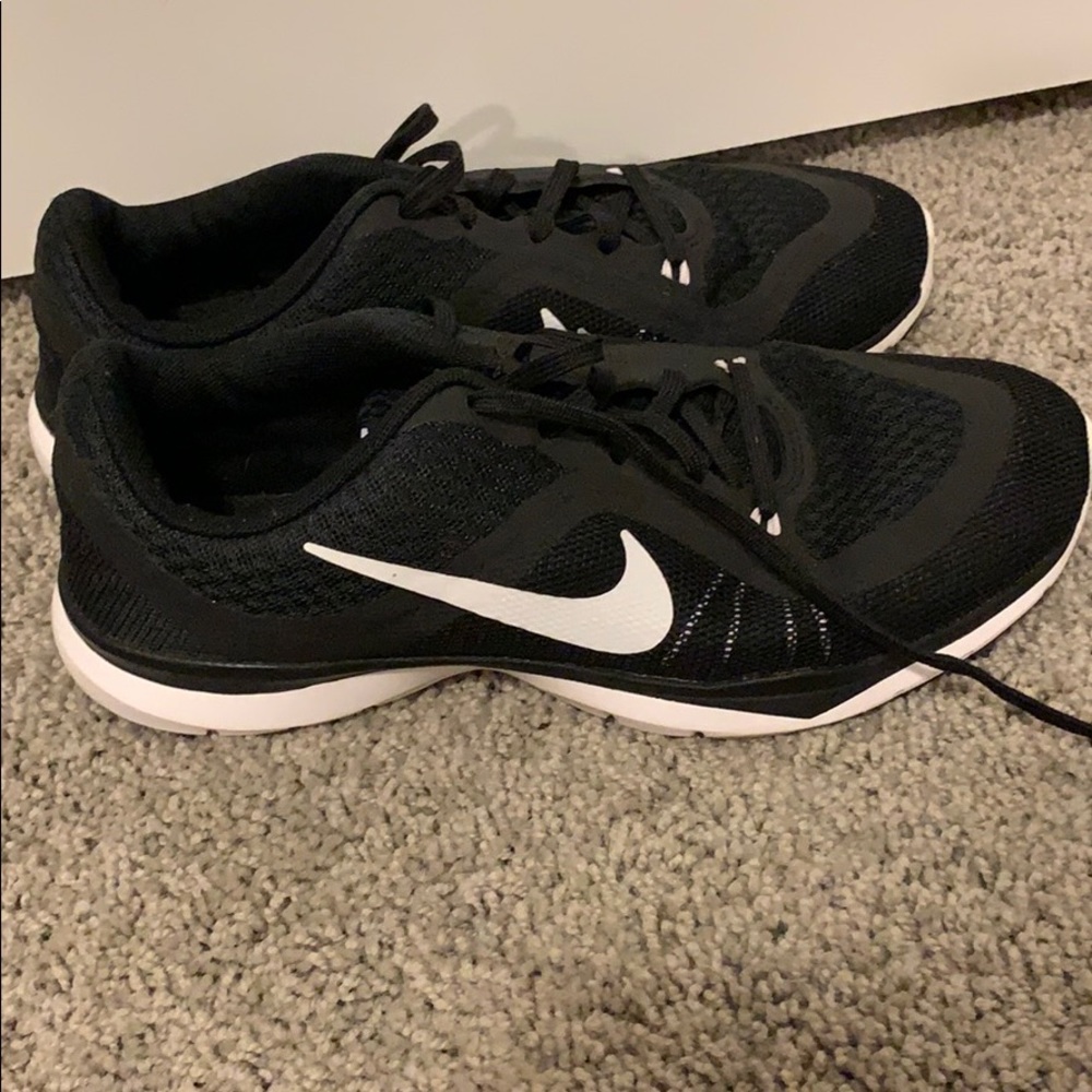 Practically New Black Nike Running Shoes!